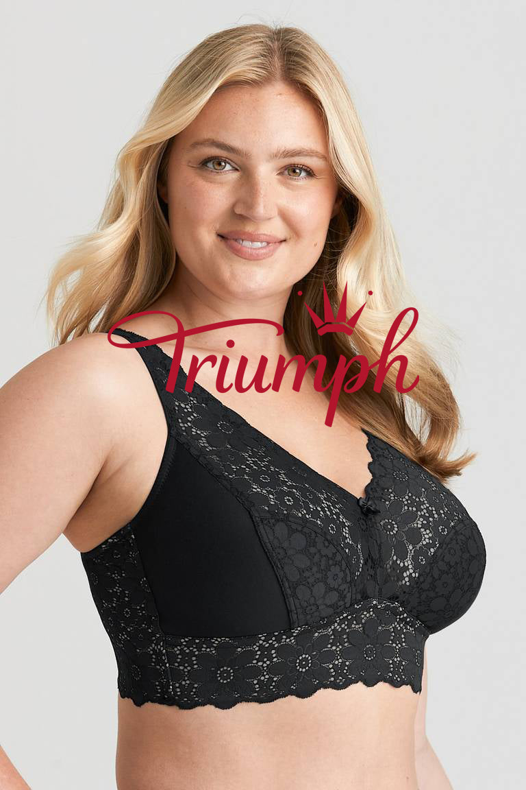 Trojdielna súprava Triumph (75A-110F) 💝Pohodlná podprsenka s kosticami💝