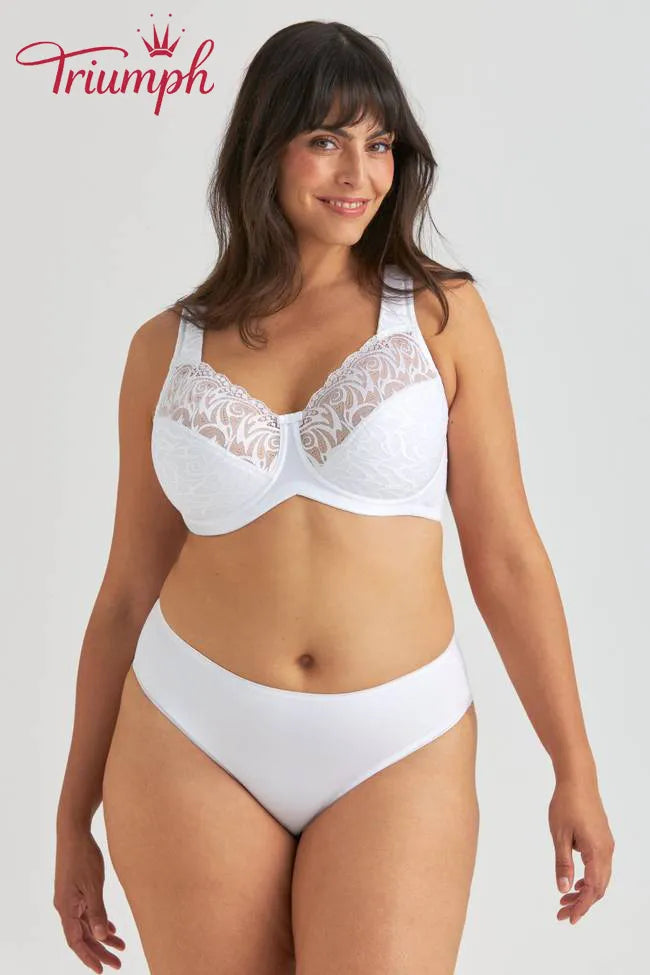 Triumph - (3 ks.) mäkká, pohodlná push-up podprsenka