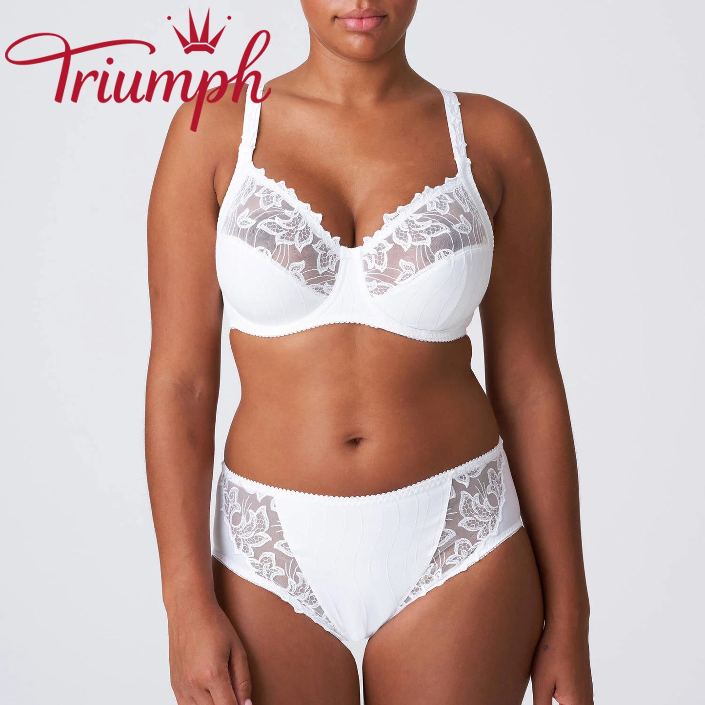 💖4-dielna súprava Triumph® ✨Podprsenka s plnými košíčkami