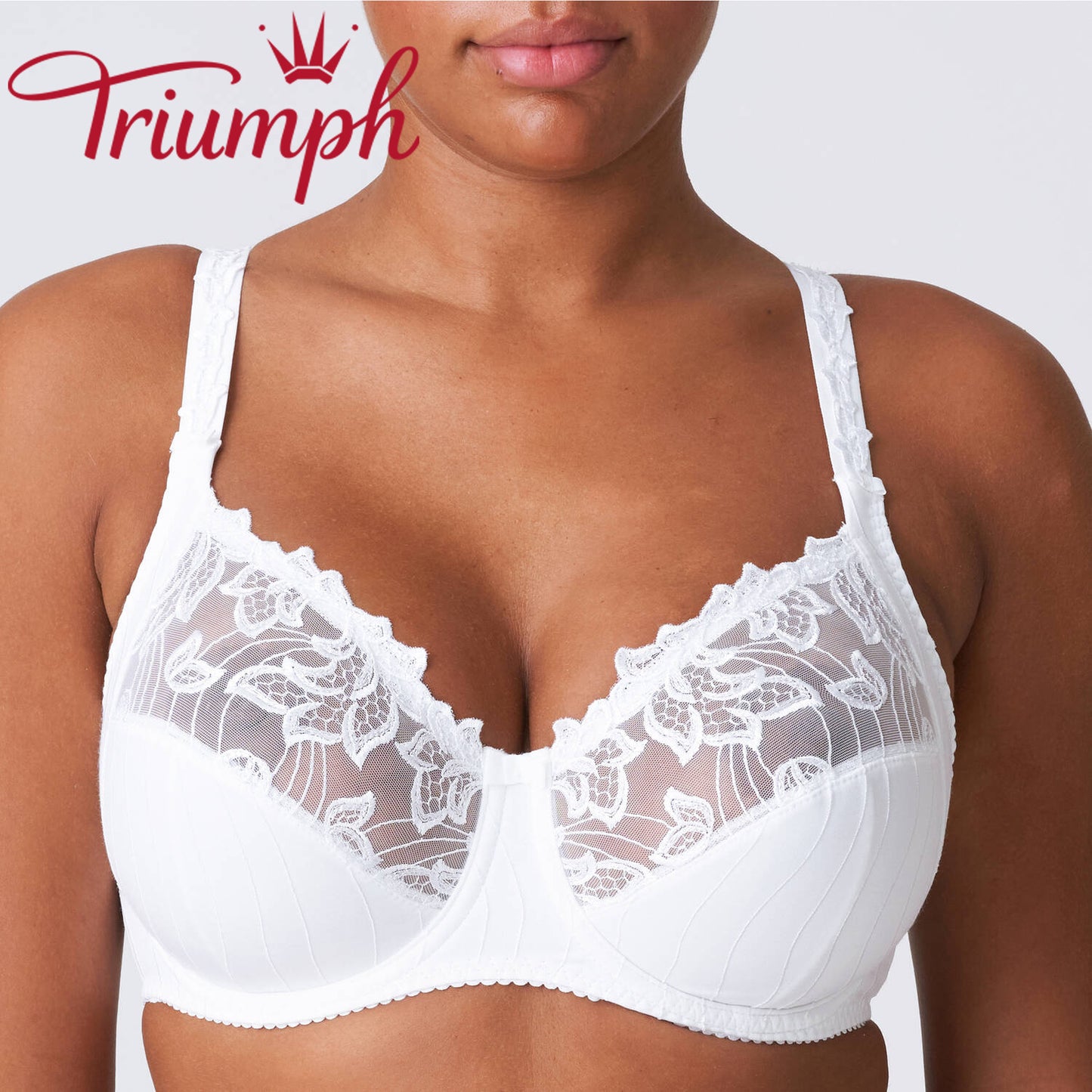 💖4-dielna súprava Triumph® ✨Podprsenka s plnými košíčkami