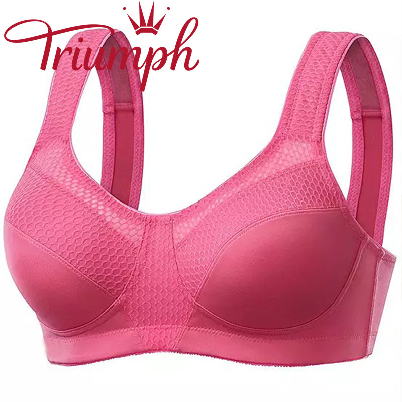 💖Triumph® 4-balenie ✨Priehľadná podprsenka bez výstuže pre veľké poprsie✨