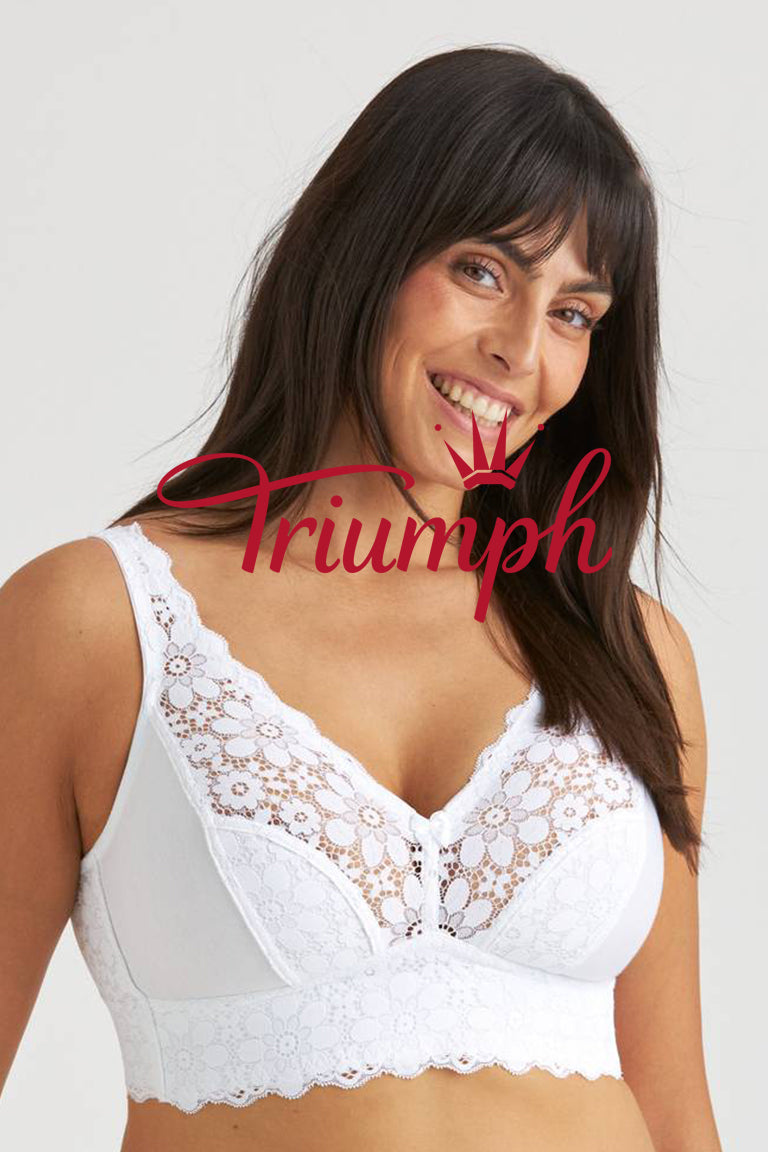 Trojdielna súprava Triumph (75A-110F) 💝Pohodlná podprsenka s kosticami💝